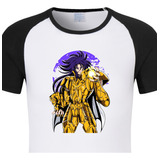 Camisa Camiseta Anime Cavaleiros Do Zodíaco Saga Unissex
