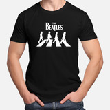 Camisa Camiseta Banda The Beatles Música Rock 100% Algodão