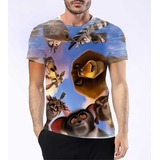 Camisa Camiseta Madagascar Alex Glória Martu Melman Filme 5