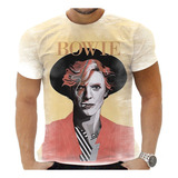 Camisa Camiseta Personalizada Rock Glan David Bowie 5
