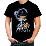 Camisa Camiseta Personalizada Série Peaky Blinders Tommy 10