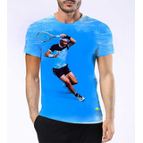 Camisa Camiseta Rafael Nadal Tenista Espanhol Campeão Hd 7