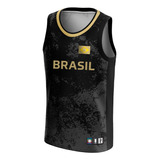 Camisa Camiseta Regata Brasil Seleção Brasileira Premium