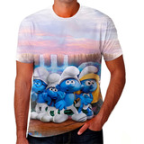 Camisa Camiseta Smurf Desenho Filme Envio Rápido 07