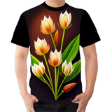 Camisa Camiseta Tulipa Flor Néctar Planta 1