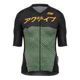 Camisa Ciclismo Asw Active 2.0 Masculina Bike Trilha Preto