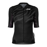 Camisa Ciclismo Bike Asw Active 2.0 Feminina Preto Mtb