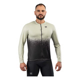 Camisa Ciclismo Masculina Free Force Basic Manga Longa Cores