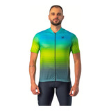 Camisa Ciclismo Masculina Free Force Basic Shore Manga Curta