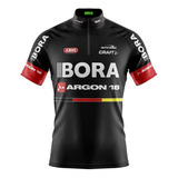 Camisa Ciclismo Mtb Bora Preta Roupa Para Ciclismo Bike
