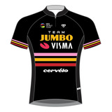 Camisa Ciclismo Velotop Bike Jumbo Visma Pronta Entrega