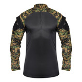 Camisa Combat Shirt - Safo - Digital Marpat
