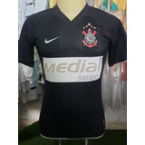 Camisa Corinthians Nike 2008 #10 Reserva Medial Saúde 