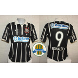 Camisa Corinthians Nike 2010 #9 Ronaldo - Tamanho Gg