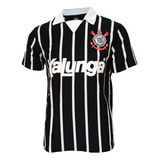 Camisa Corinthians Retro 1990 Kalunga Listrada Oficial