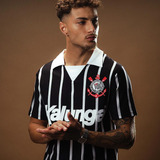 Camisa Corinthians Retrô Kalunga 1990 Oficial
