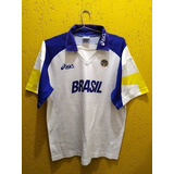 Camisa Da Seleção Brasileira De Vôlei Asics Antiga