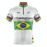 Camisa De Ciclismo Mountain Bike Masculina Champion Brasil