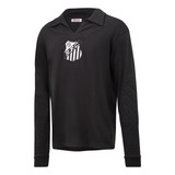 Camisa De Goleiro Retrô Santos Manga Longa 62/63 Masculina