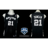 Camisa Do San Antonio Spurs Reebok Anos 2000 #21 Tim Duncan