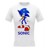Camisa Do Sonic Infantil Criança Camisa Do Sonic Full Hd