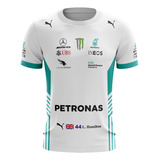 Camisa Dry Fit Uv50+ Mercedes Hamilton 2022 F1