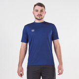 Camisa Esportiva Masculina Umbro Twr Striker Azul Original