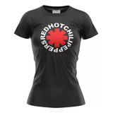 Camisa Feminina Baby Look Red Hot Chili Peppers - Algodão