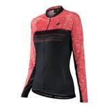 Camisa Feminina Manga Longa Free Force Sport Frizz Coral