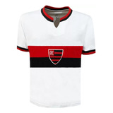 Camisa Flamengo Branca Liga Retrô Original 1976 Super Estilo