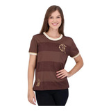Camisa Flamengo Identidade Marrom - Feminina
