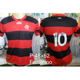Camisa Flamengo Olympikus 2010 Titular #10 Feminino 