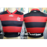 Camisa Flamengo Olympikus 2012 Titular Infantil Bmg 