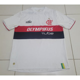 Camisa Flamengo Olympikus Branca 2009 Hexa Campeão10 Adriano