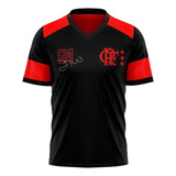 Camisa Flamengo Retrô 1981 Zico Preta Oficial
