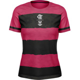 Camisa Flamengo Sun Outubro Rosa 2024 Feminina Oficial