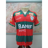 Camisa Futebol Portuguesa Sp Penalty (2011) Usada Jogo 2834