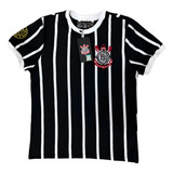 Camisa Infantil Corinthians Listrada Democracia 1982 Oficial