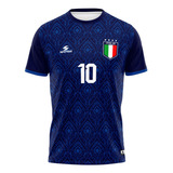 Camisa Italia Azul Torcedor