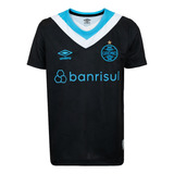 Camisa Juvenil Grêmio 2024 Tricolor Oficial - Promoção