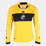 Camisa Kappa Vasco Da Gama Goleiro Ml Feminina - Ekva211925