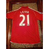 Camisa Liverpool 2008 Xl 21 Lucas Leiva