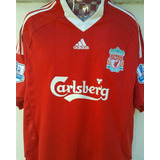 Camisa Liverpool 2009 Home Tam Gg 