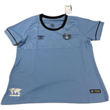 Camisa Oficial Grêmio Feminina Charrua Umbro Tamanho Gg