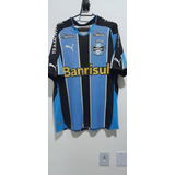 Camisa Oficial Puma Grêmio 2010 Listrada Tamanho M