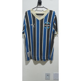 Camisa Oficial Puma Grêmio Retrô 1983 Listrada Tamanho M