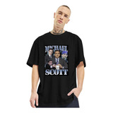 Camisa Oversized Michael Scott Dunder Mifflin The Office