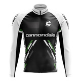 Camisa Para Ciclista Manga Longa Cannnondale 