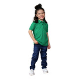 Camisa Polo Infantil Menino Manga Curta Malha Piquet 1 Ao 16