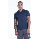 Camisa Polo Masculina Umbro Blend Preto Original